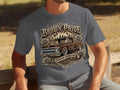 Brown Pride lowrider truck graphic with roses and 