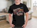 Black t-shirt with 