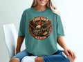 Chicano Brown Pride All Star eagle graphic t-shirt.
