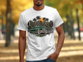 White t-shirt with 
