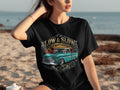 Black t-shirt with 