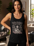 Black tank top with 