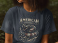 T-shirt with rattlesnake design and 