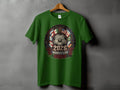 Green t-shirt featuring 2026 World Cup logo with flags and soccer ball.
