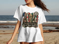 2026 World Cup USA Canada Mexico t-shirt with soccer ball.