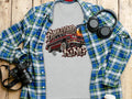 Grey t-shirt with 