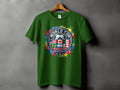 Green t-shirt with FIFA World Cup 2026 logo and flags.