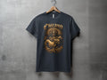 Dark t-shirt with 