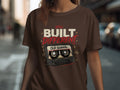 Brown t-shirt with 