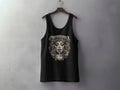 Black tank top with 