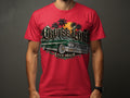 Red t-shirt with 