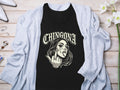 Black tank top with 