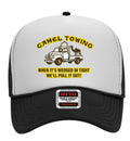 Camel Towing Adjustable Mesh Hat Trucker Cap Baseball Hats for Men and Women , Funny Bachelorette Hats