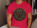 Red t-shirt with 