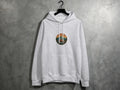 Gray hoodie with 