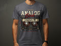 Dark gray t-shirt with 