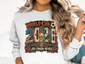 World Cup 2026 USA Canada Mexico graphic with trophy and roses.