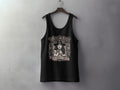 Black tank top with 