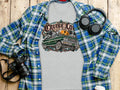 Grey t-shirt with 