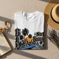 White t-shirt with 