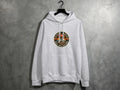 Grey hoodie with 