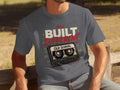 Dark gray t-shirt with 