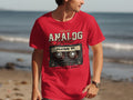 Red t-shirt with 