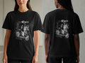 Black t-shirt with 