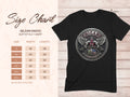Gildan 64000 softstyle t-shirt size chart with chest width and length measurements.