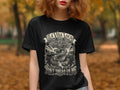 Black t-shirt with 