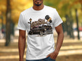 White t-shirt with 