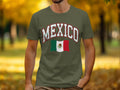 Green t-shirt with 