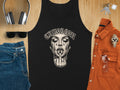Black tank top with 