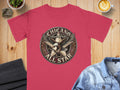 Red t-shirt with 