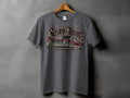 Dark grey t-shirt with 