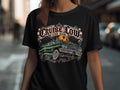 Black t-shirt with 