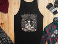 Black tank top with 