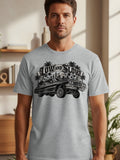 Grey t-shirt with 