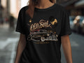 Black t-shirt with 
