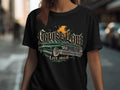 Black t-shirt with 