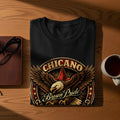 Black t-shirt with 