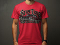 Red t-shirt with 