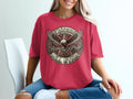 Red t-shirt with 