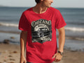Red t-shirt with 