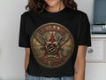 Chicano All Star emblem with eagles, snake, Mexican flag, and stars.