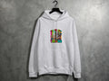 Grey hoodie with 