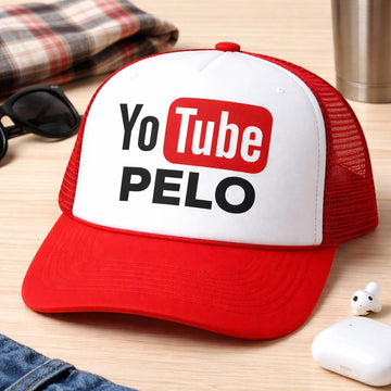 yo tube pelo funny trucker hat-for gift