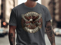 Brown Pride All Star t-shirt with eagle and snake design.