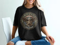 Black t-shirt with 
