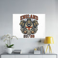 England Three Lions crest with shields, crowns, and 20/26 text.